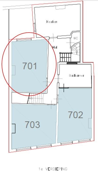 Appartement in Leiden