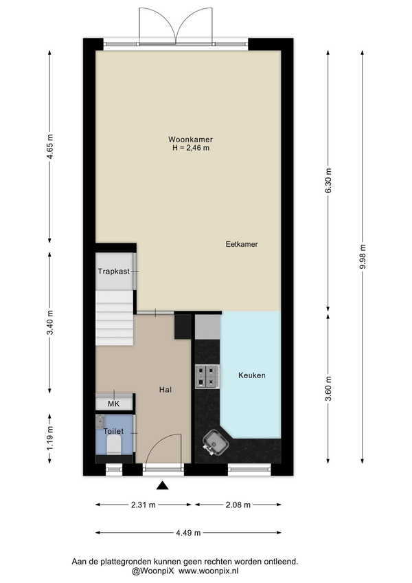 P. Petersstraat 48 Heerlen - Begane grond