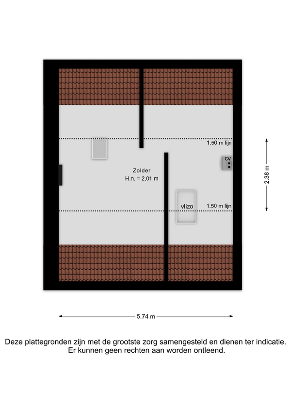 Grote Straat 33 Berg en Terblijt - Zolder