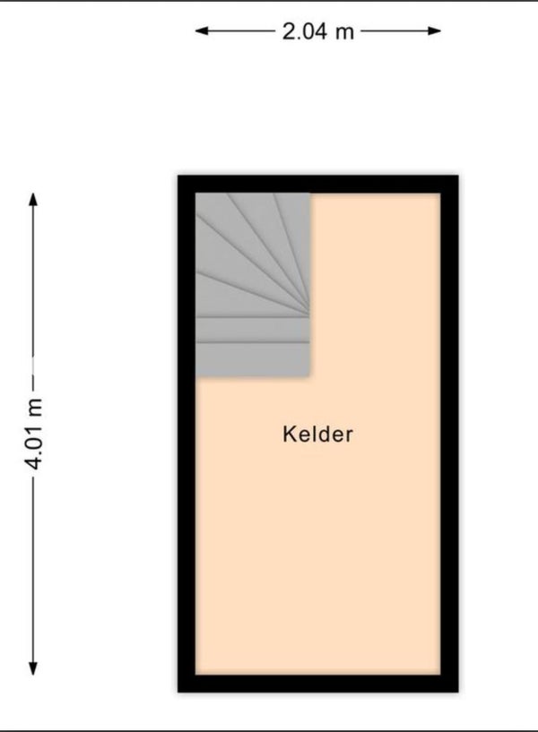 Plattegrond Kelder