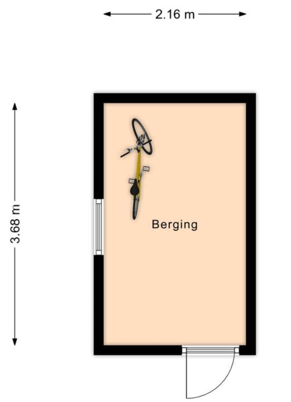 Plattegrond Berging