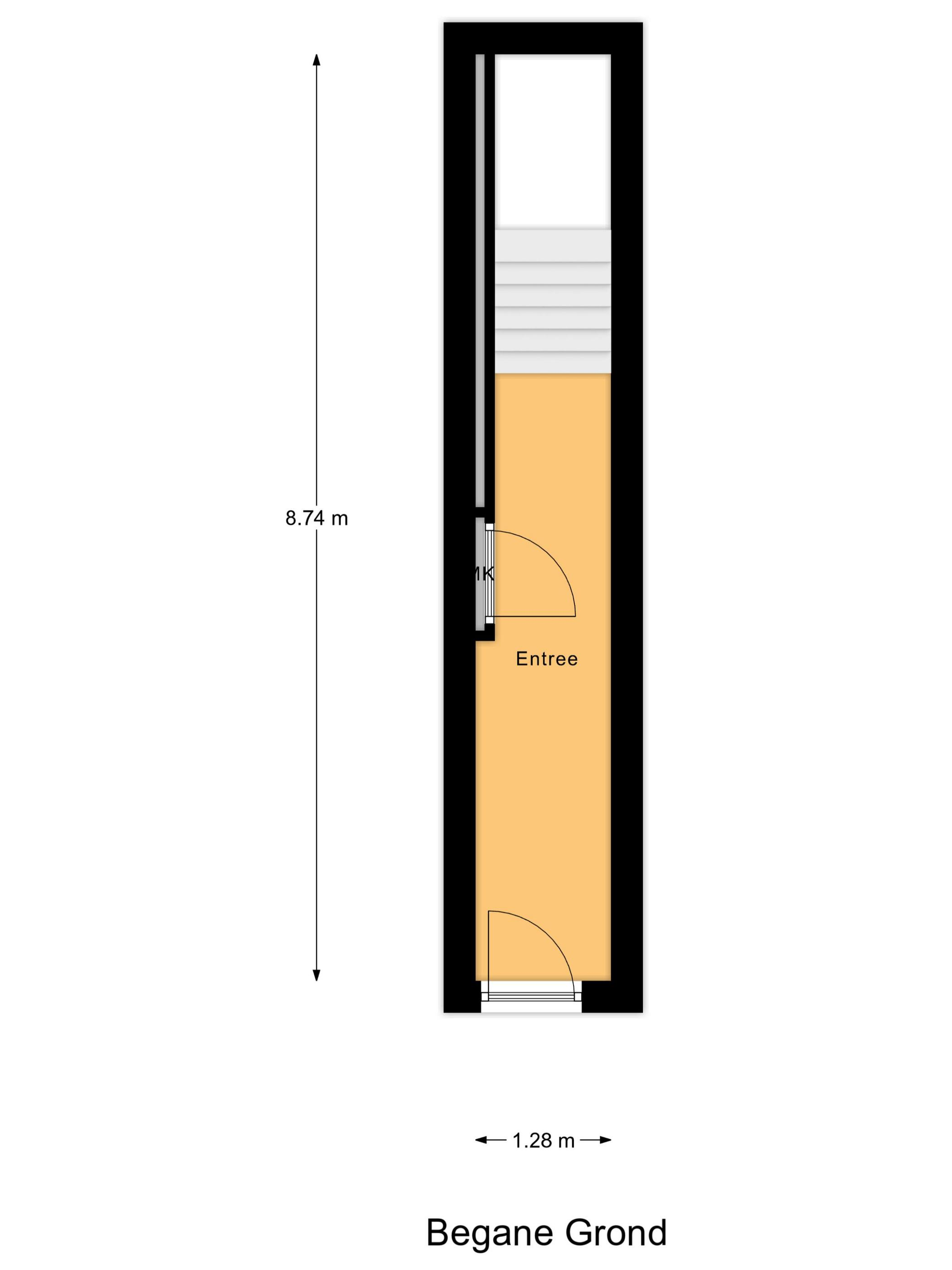 Plattegrond – Bleijerheiderstraat 94 A, Kerkrade